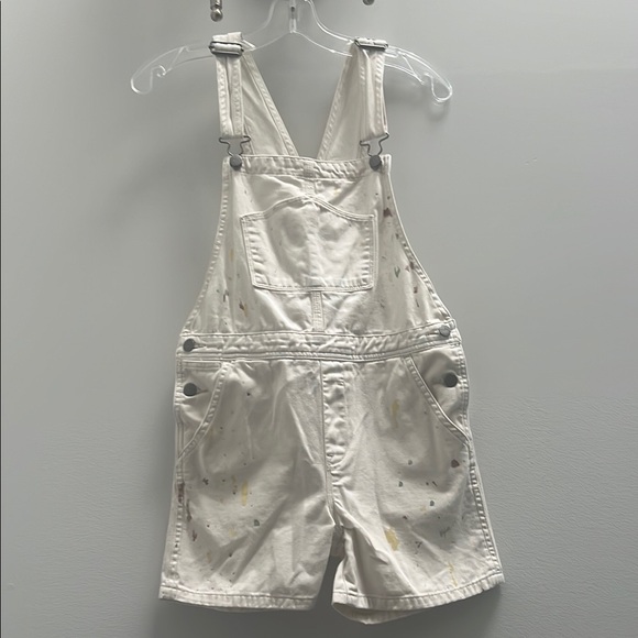 Ralph Lauren Kids White Overalls - Picture 1 of 5